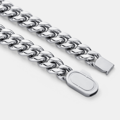 Cubaans (Zilver) 12mm