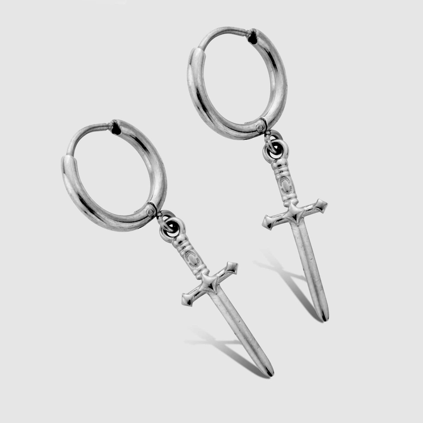 Dagger Oorbel (Zilver)