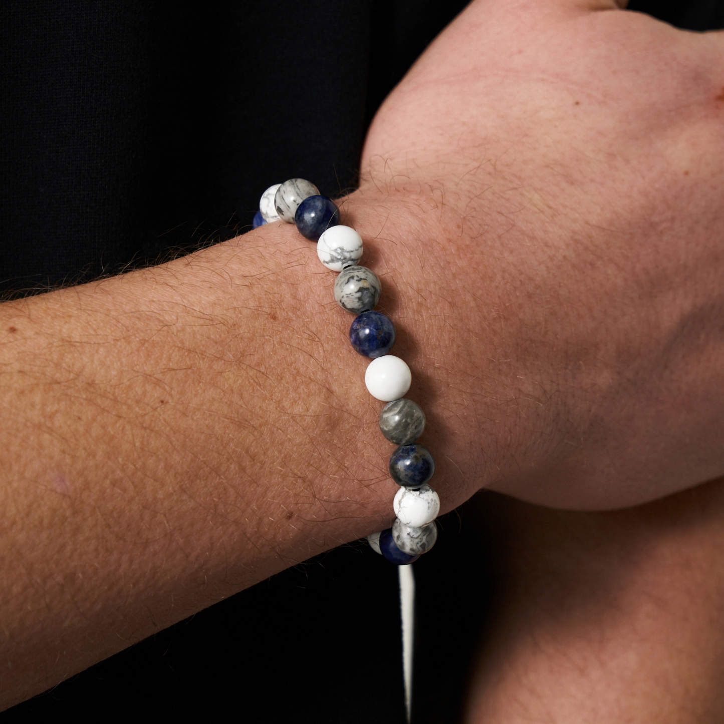 Elementen Kralenarmband (Zilver)