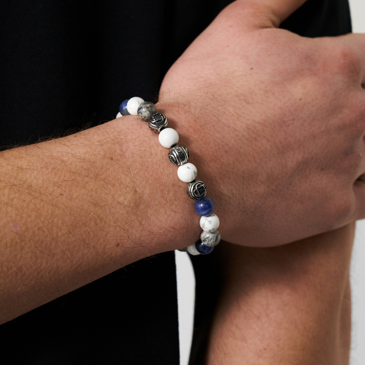 Elementen Kralenarmband (Zilver)