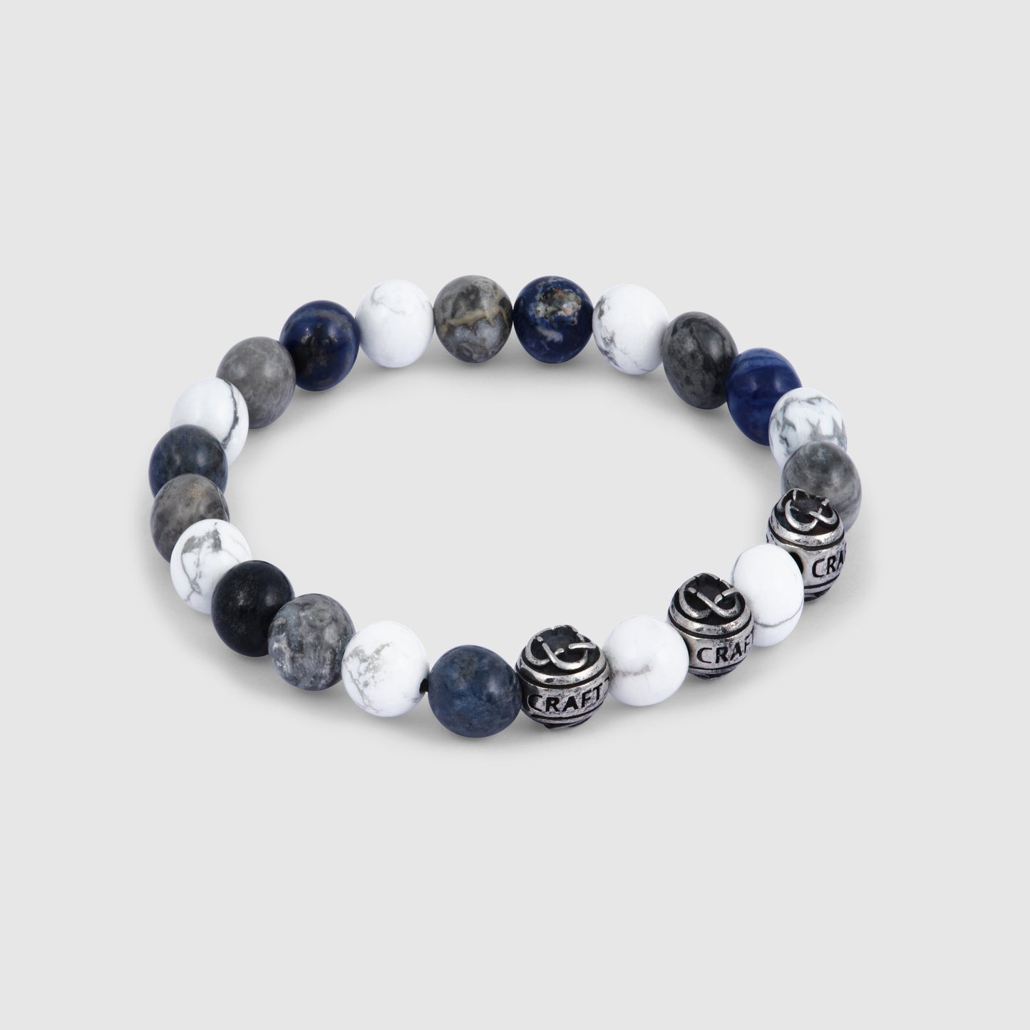 Elementen Kralenarmband (Zilver)