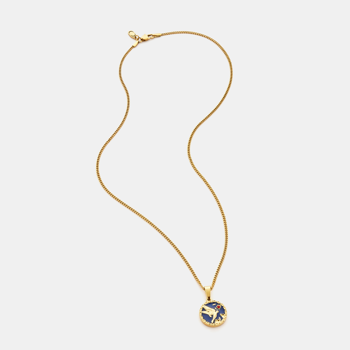Emaille Zwaluw Hanger (Goud)