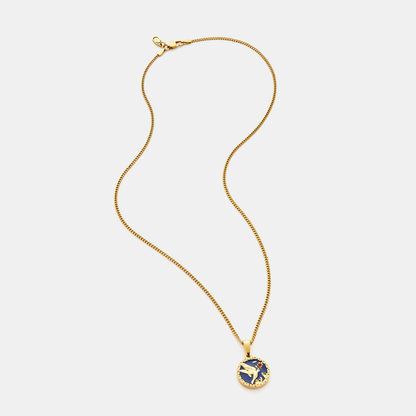 Emaille Zwaluw Hanger (Goud)