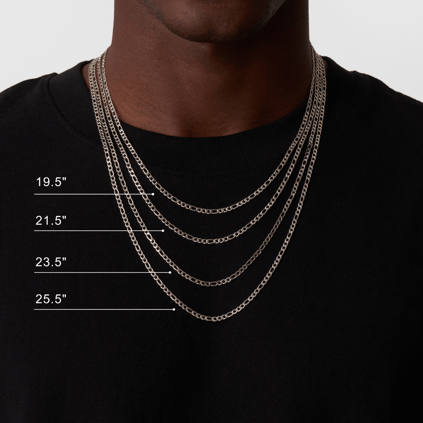 Figaro (Zilver) 3mm