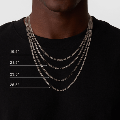 Figaro (Zilver) 3mm