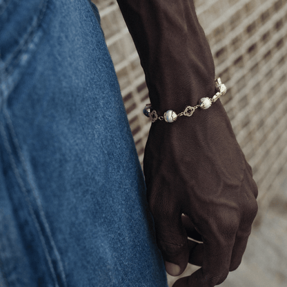 Filigraan Echte Parel Armband (Goud)
