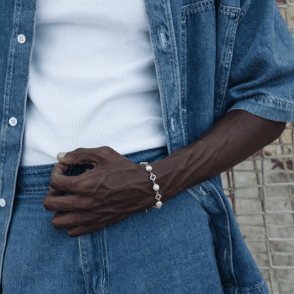 Filigraan Echte Parel Armband (Goud)