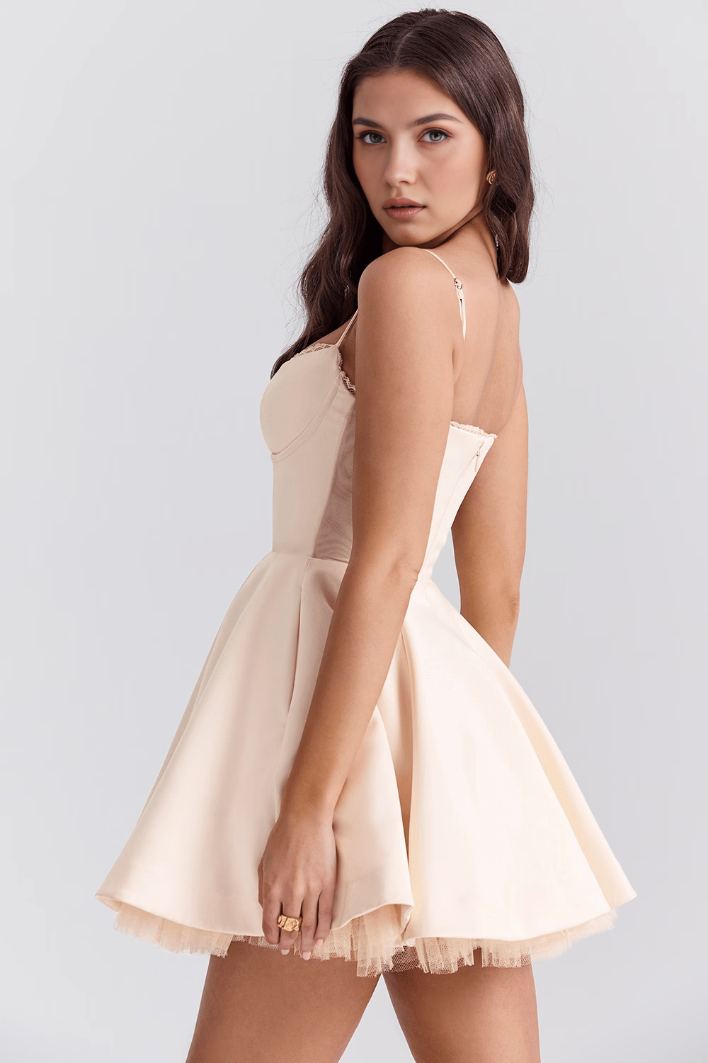 Korte Jurk Cloe - Dubbele Laag