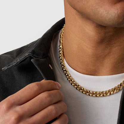 Half Iced Cuban (Goud) 8mm