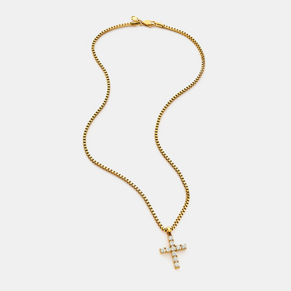 Iced Cross (Goud)