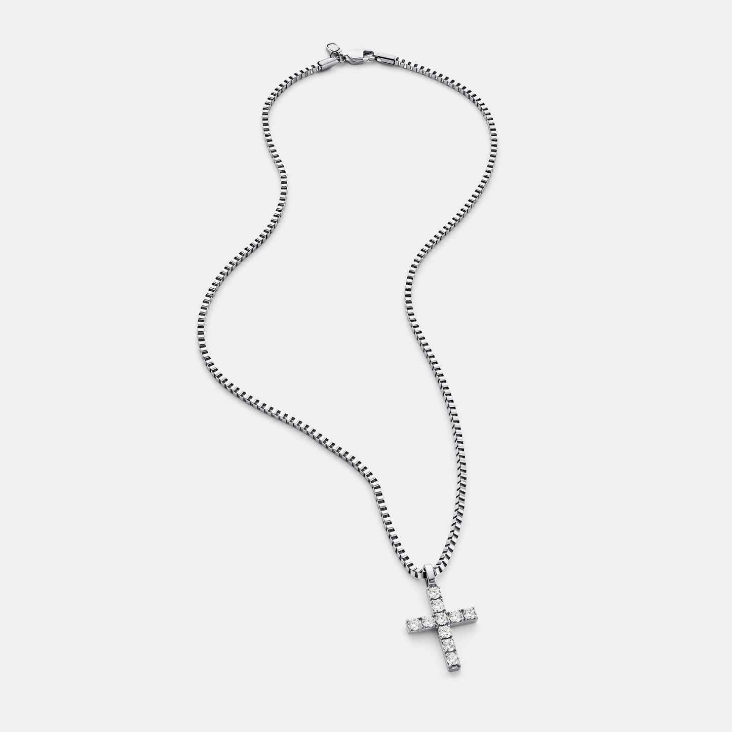 Iced Cross (Zilver)