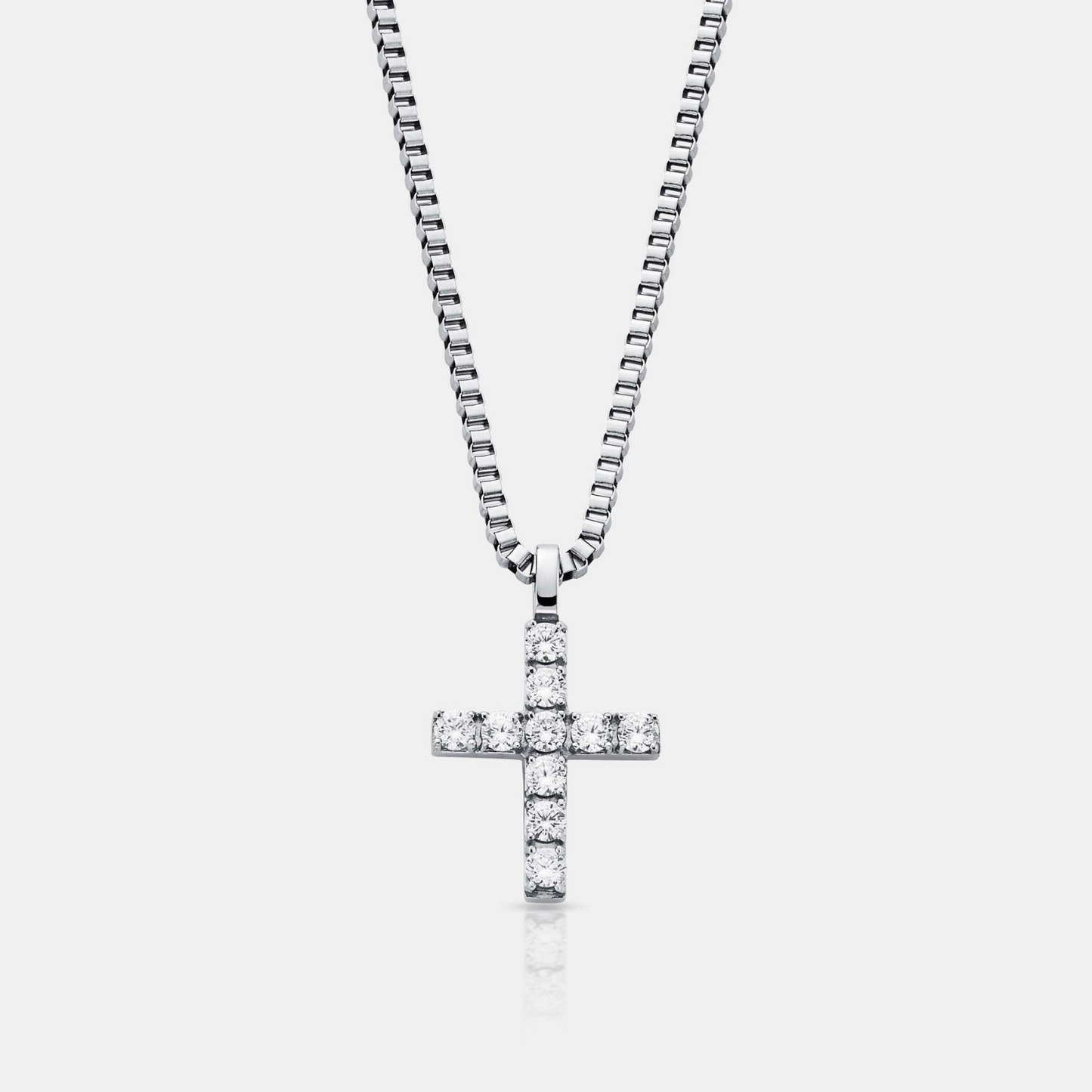 Iced Cross (Zilver)
