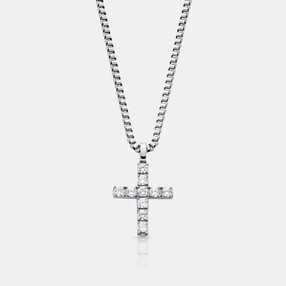 Iced Cross (Zilver)