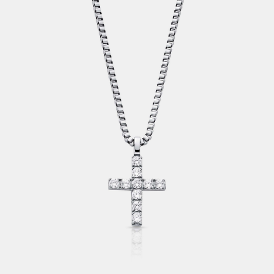 Iced Cross (Zilver)