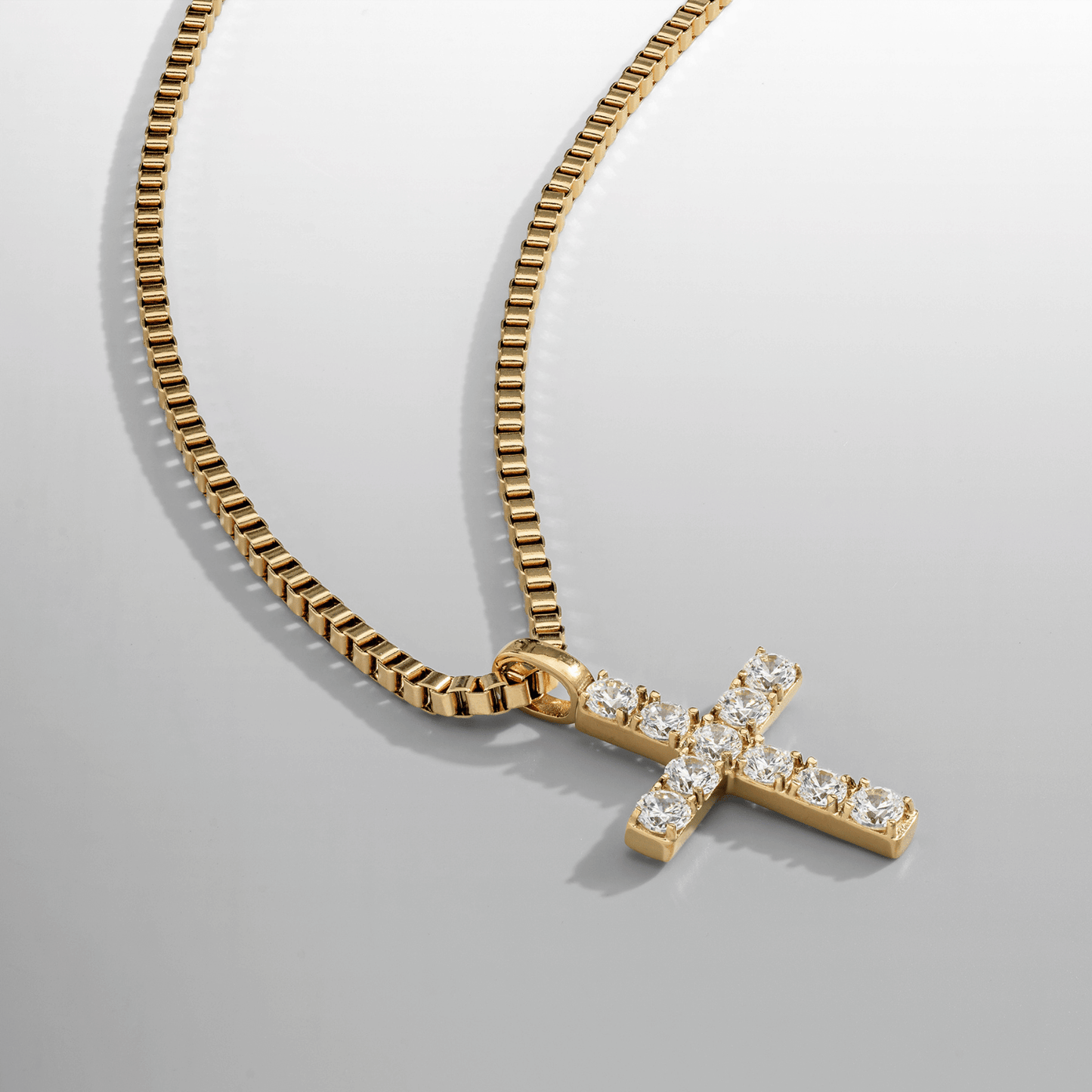 Iced Cross (Goud)