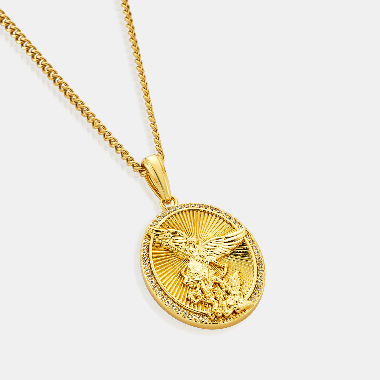 Iced St Michael (Goud)