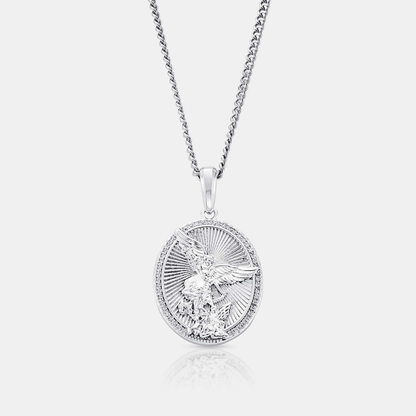 Iced St Michael (Zilver)