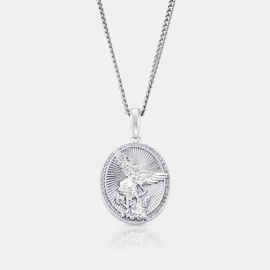 Iced St Michael (Zilver)