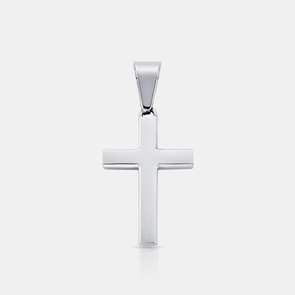 Latijns Kruis Hanger (Zilver)