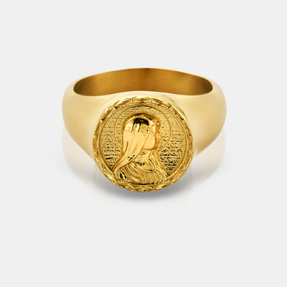 Zegelring van de Maagd Maria (Goud)