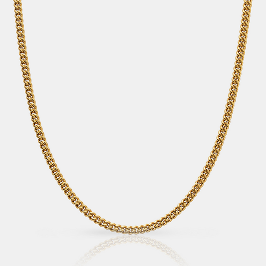 Miami Cuban (Goud) 4mm