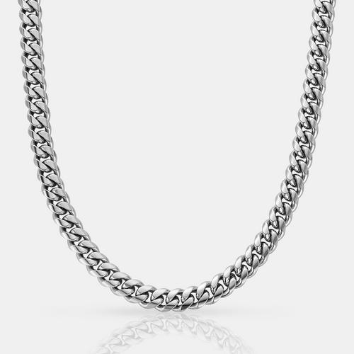 Miami Cuban (Zilver) 8mm