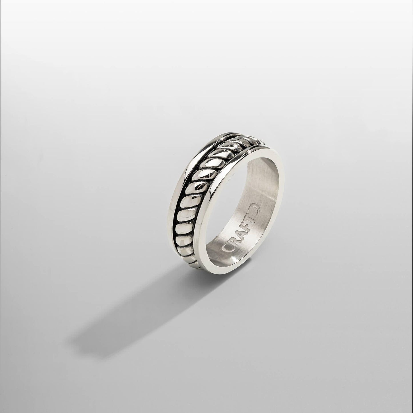 Touwring (Zilver)