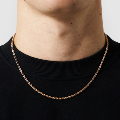 Touw (Roségoud) 3mm