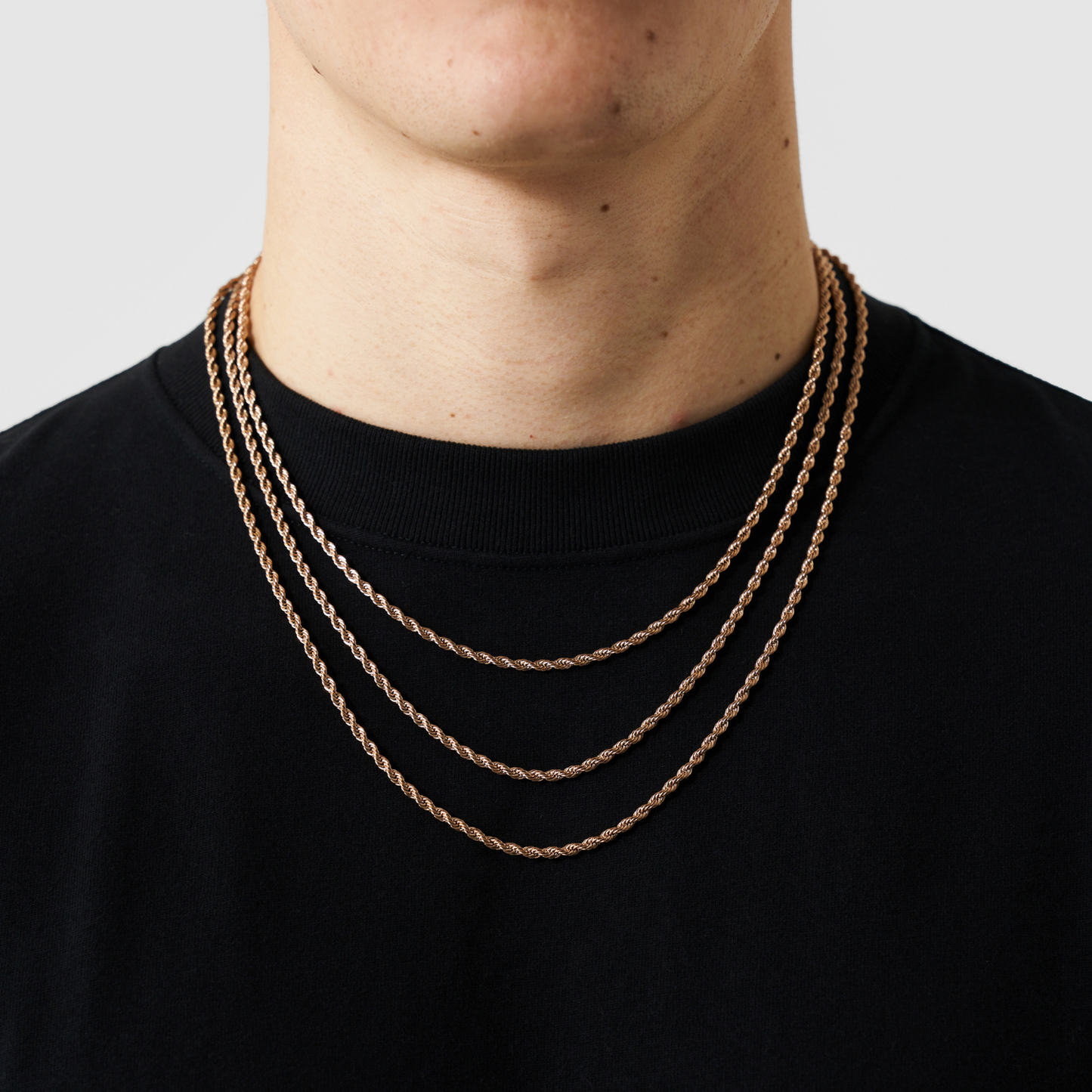 Touw (Roségoud) 3mm
