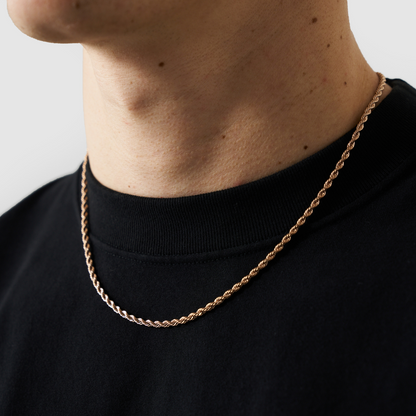 Touw (Roségoud) 3mm