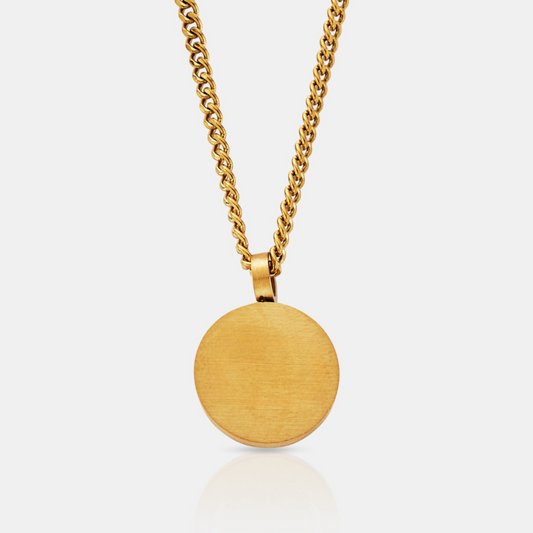 Ronde Totem Hanger (Goud)