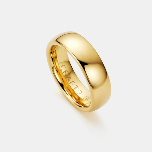 Ronde Ring (Goud) 7mm | 18ct Goud Vermeil