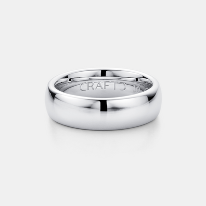 Ronde Ring (Zilver) 7mm | Sterling Zilver