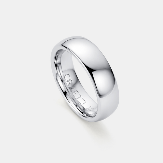 Ronde Ring (Zilver) 7mm | Tungsten