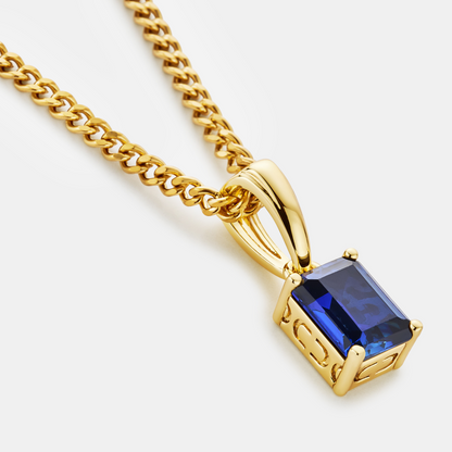 Saffier Hanger (Goud)