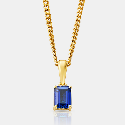 Saffier Hanger (Goud)
