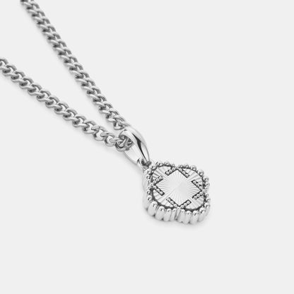 Klavertje Pendant (Zilver)