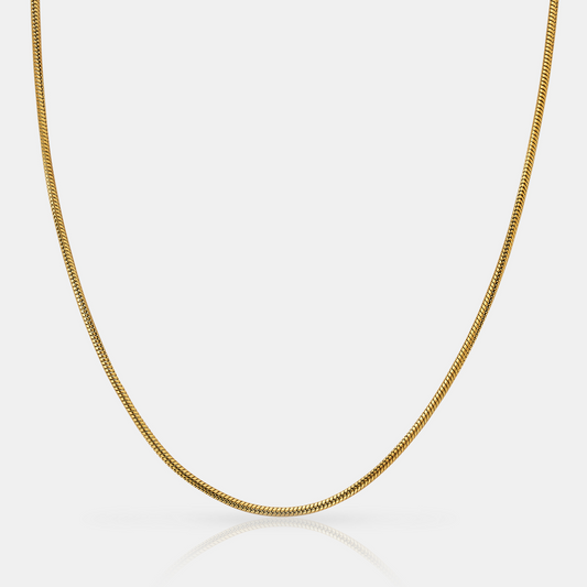 Slangenketting (Goud) 2mm