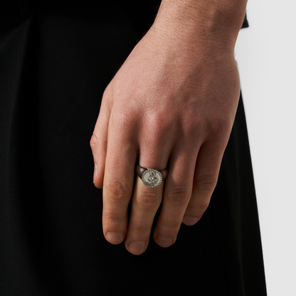 Sint-Christoffel Zegelring (Zilver)
