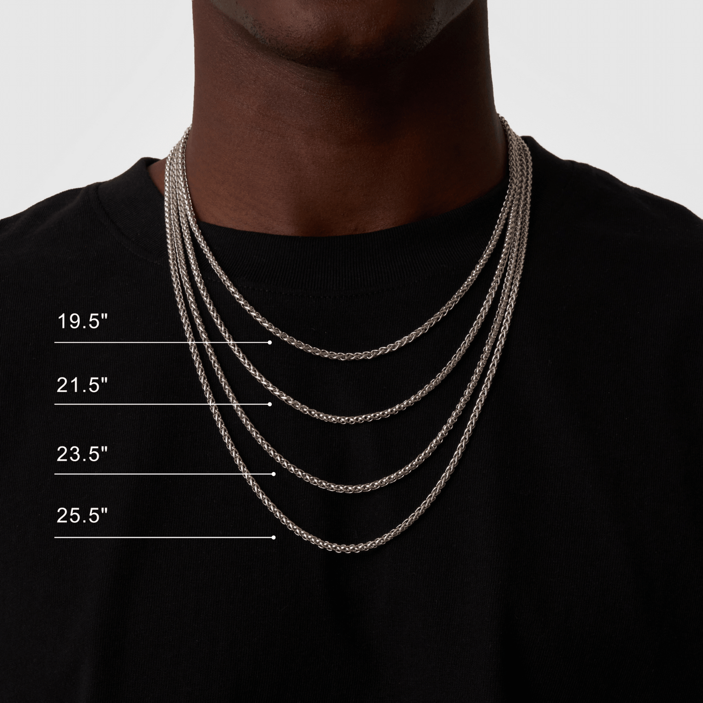 Tarwe (Zilver) 3mm
