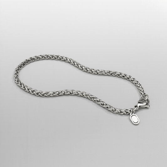 Tarwe Armband (Zilver) 5mm