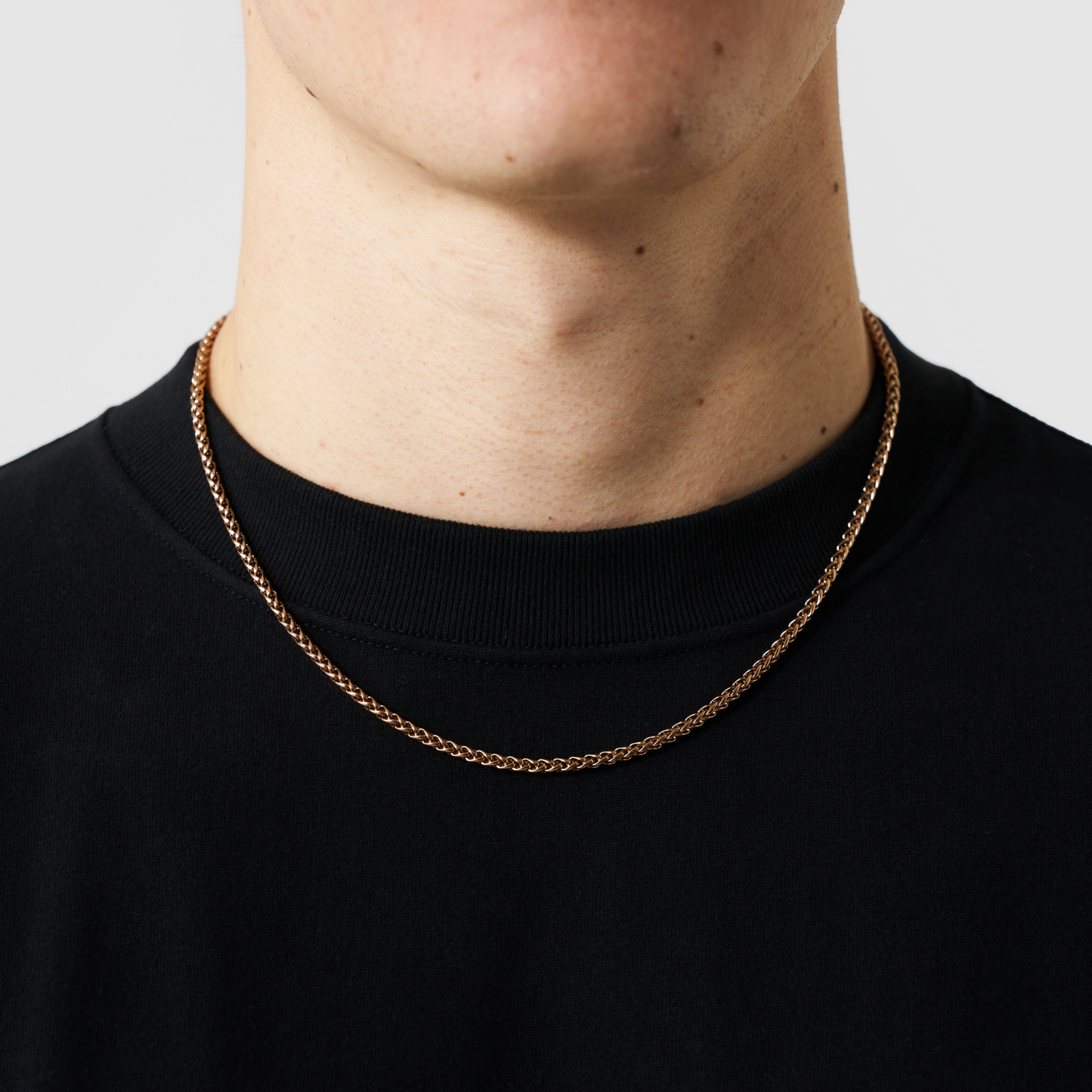Tarwe (Roze Goud) 3mm