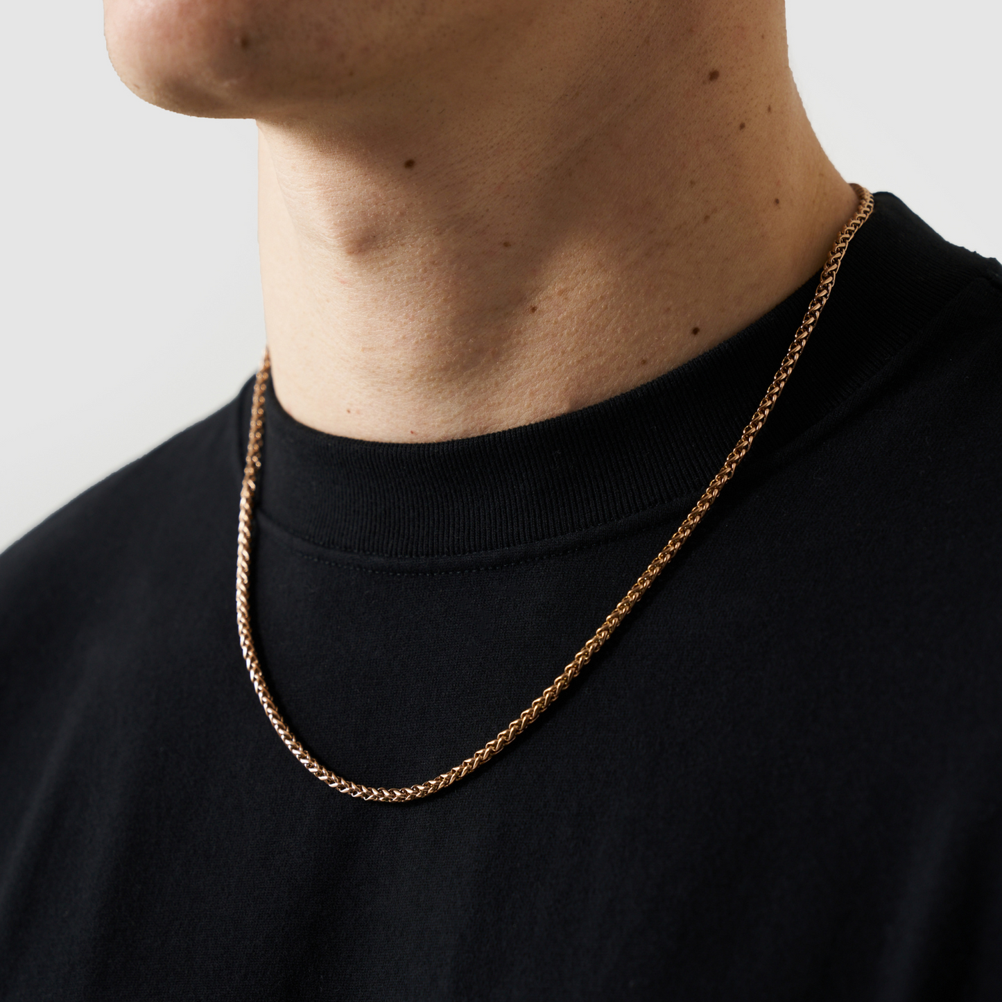 Tarwe (Roze Goud) 3mm
