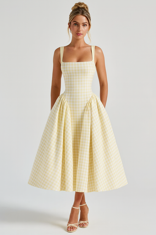 Gevlochten Bustier Jurk