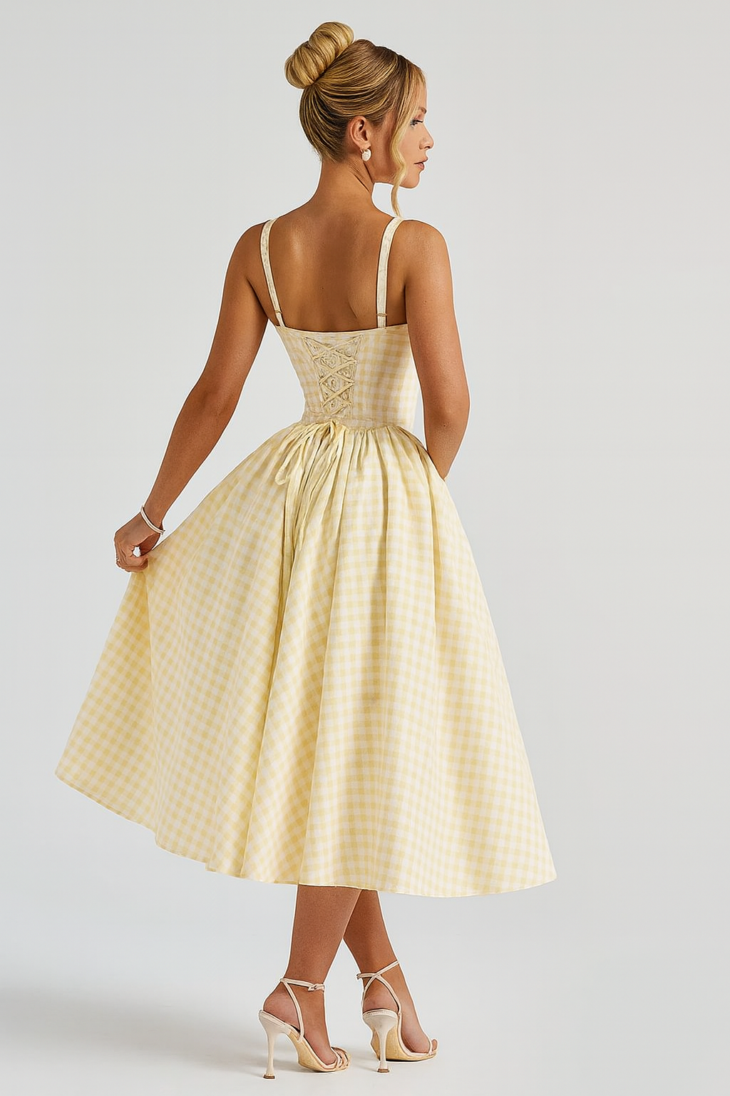 Gevlochten Bustier Jurk